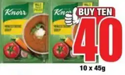 Boxer Knorr Macaroni Soup offer