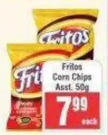 Frontline Fritos Corn Chips Assorted offer