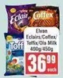 Frontline Elvan Eclairs/Coffex/Toffix/Ola Milk offer