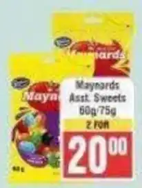 Frontline Maynards Assorted Sweets offer