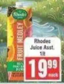 Frontline Rhodes Fruit Medley Juice Assorted offer