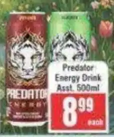 Frontline Predator Energy Drink Assorted offer