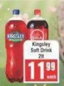 Frontline Kingsley Soft Drink offer