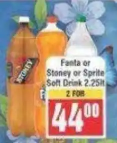 Frontline Fanta or Stoney or Sprite Soft Drink offer