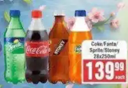 Frontline Coke/Fanta/Sprite/Stoney offer