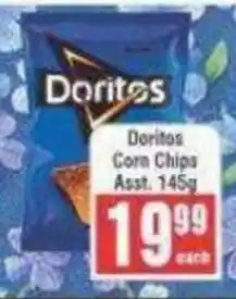 Frontline Doritos Corn Chips offer