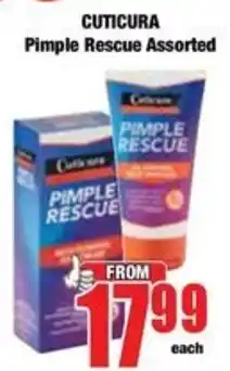 Boxer Cuticura Pimple Rescue Assorted offer