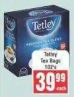 Frontline Tetley Tea Bags offer