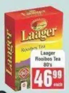 Frontline Laager Rooibos Tea offer