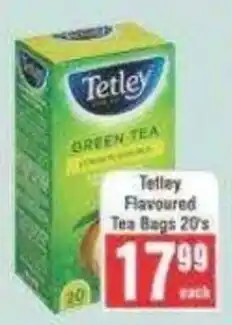 Frontline Tetley Flavoured Tea Bags offer