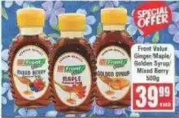 Frontline Front Value Syrup offer