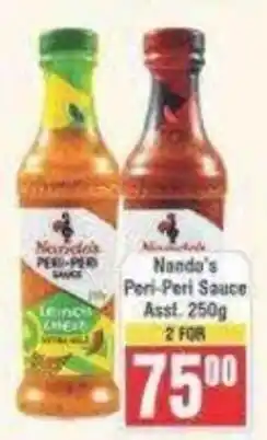 Frontline Nando's Peri-Peri Sauce offer