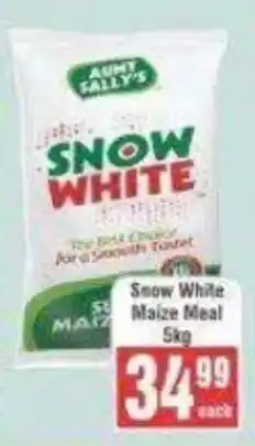Frontline Aunt Sally's Snow White Maize Meal offer