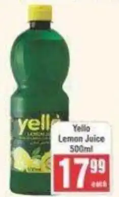 Frontline Yello Lemon Juice offer