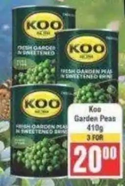 Frontline Koo Garden Peas offer