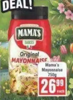 Frontline Mama's Mayonnaise offer