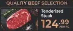 Frontline Tenderised Steak offer