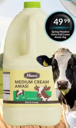 Super Save Spring Meadow Dairy Full Cream Amasi offer