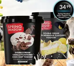 Super Save Spring Meadow Dairy Yoghurt Double Cream offer