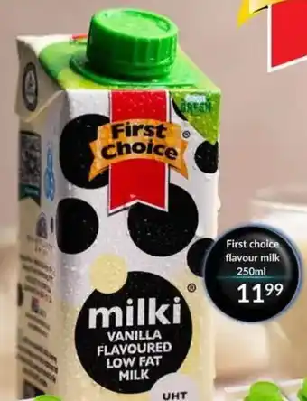 Super Save First choice flavour milk offer
