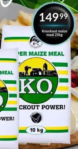Super Save Knockout maize meal offer