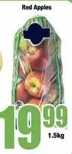 Boxer Red apples offer