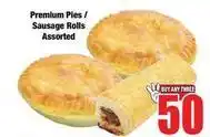 Boxer Premium pies / sausage rolls offer