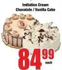 Boxer Imitation cream chocolate / vanilla cake offer