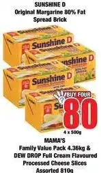 Boxer Mama's - original margarine 80% fat spread brick offer