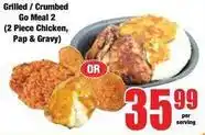 Boxer Go meal 2 (2 piece chicken, pap & gravy) offer