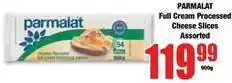 Boxer Parmalat - full cream processed cheese slices assorted offer