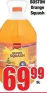 Boxer Orange squash offer
