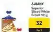 Makro Albany - superior sliced white bread 700 g offer