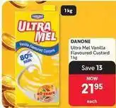 Makro Danone - ultra mel vanilla flavoured custard offer