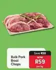 Makro Bulk pork braai chops offer