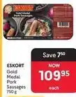 Makro Eskort - gold medal pork sausages offer