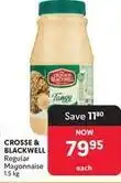 Makro Crosse & blackwell - regular mayonnaise offer