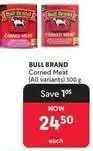 Makro Bull brand - corned meat offer