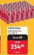 Makro Coca cola - soft drink can offer