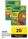 Makro Knorr - packet soup offer