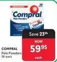 Makro Compral - pain powders 38-pack offer