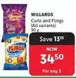 Makro Willards - curls and flings offer