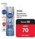 Makro Nivea - deodorant offer