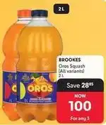 Makro Brookes - oros squash offer