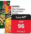Makro Bakers - mini cheddars offer