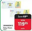 Makro Johnson's - baby wipes 432's offer