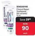 Makro Sensodyne - clinical repair toothpaste offer