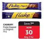 Makro Cadbury - flake dipped or original offer