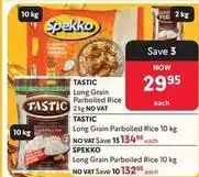 Makro Spekko - long grain parboiled rice offer