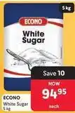 Makro Econo - white sugar offer